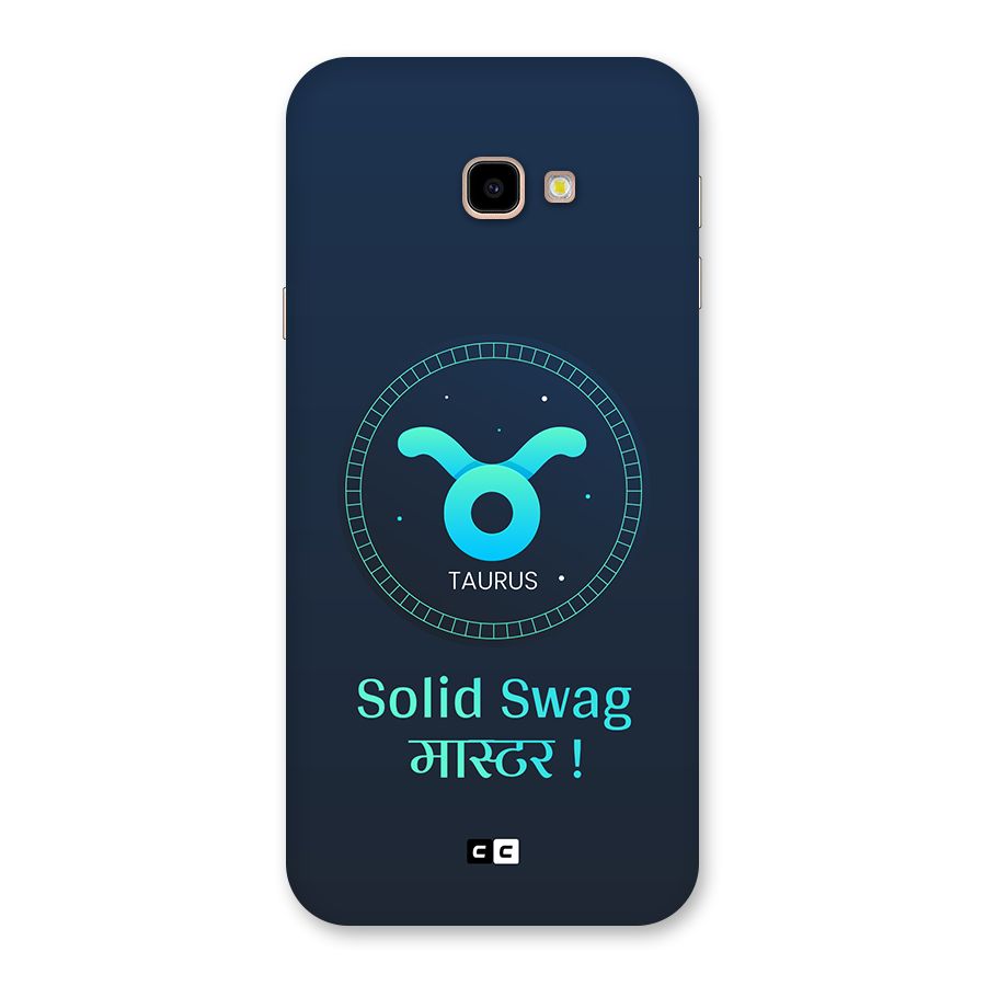 Solid Tauras Back Case for Galaxy J4 Plus