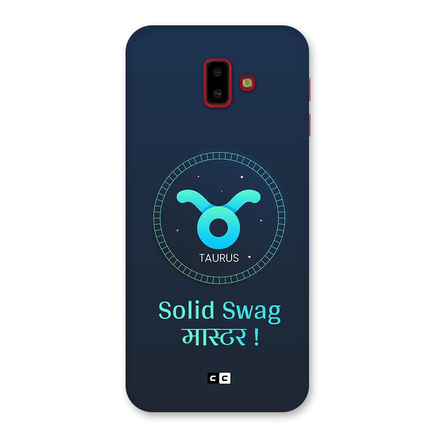 Solid Tauras Back Case for Galaxy J6 Plus