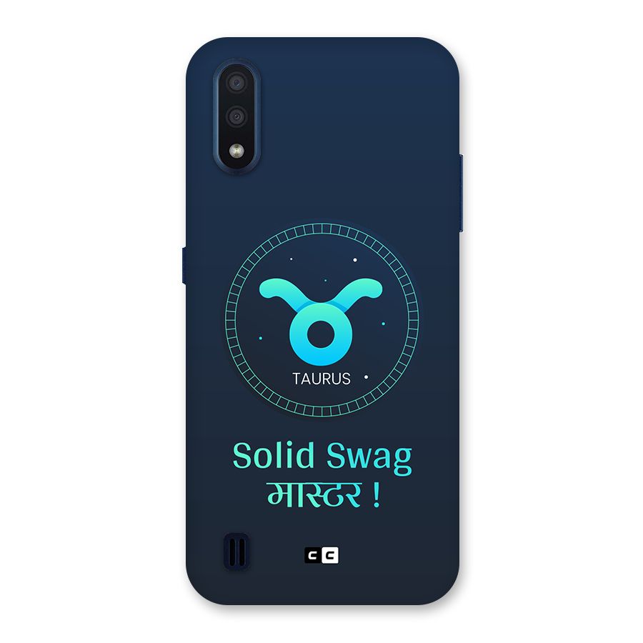 Solid Tauras Back Case for Galaxy M01