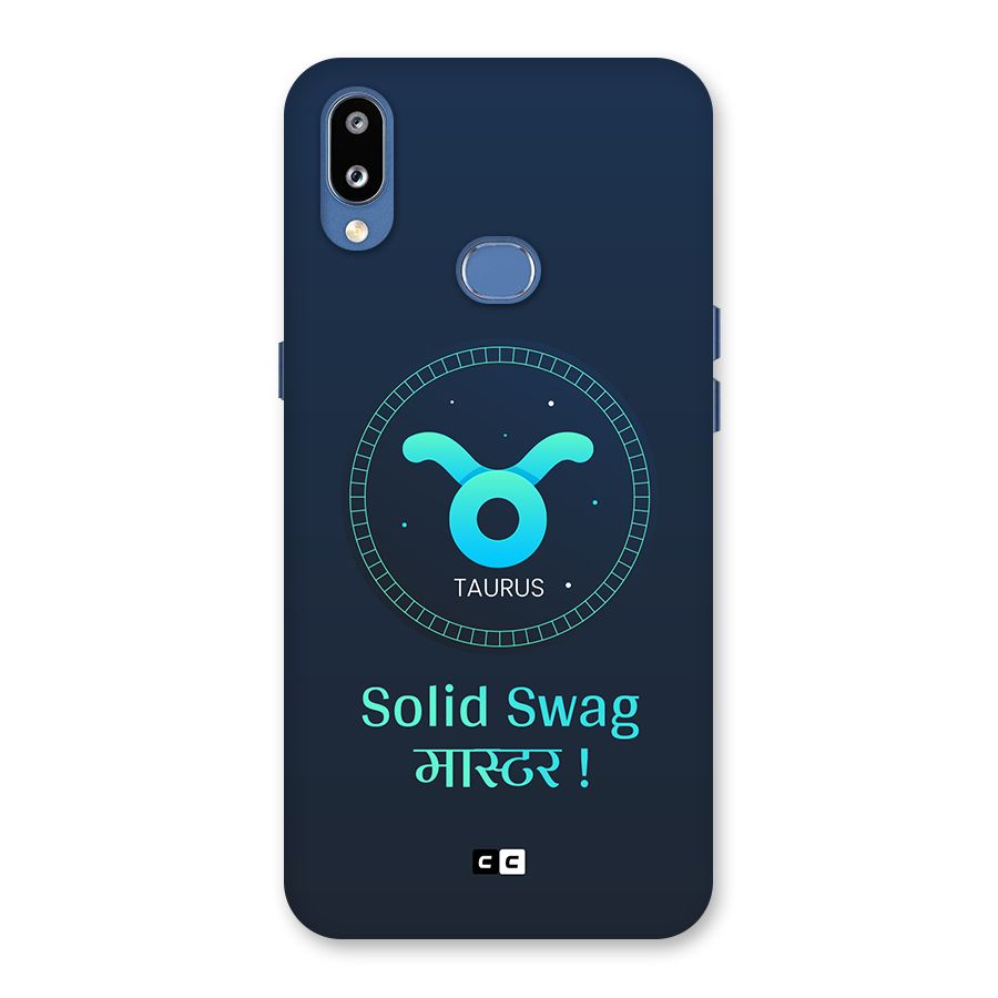 Solid Tauras Back Case for Galaxy M01s