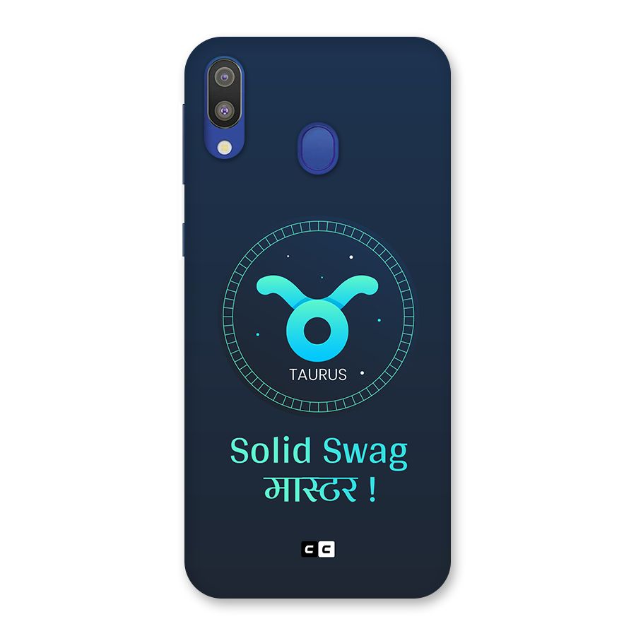 Solid Tauras Back Case for Galaxy M20