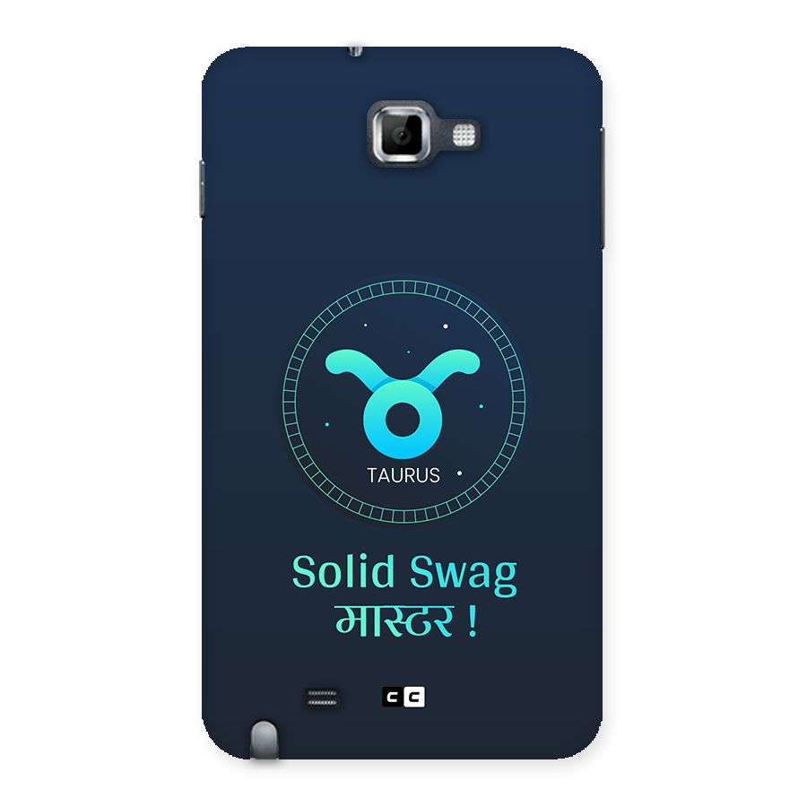 Solid Tauras Back Case for Galaxy Note