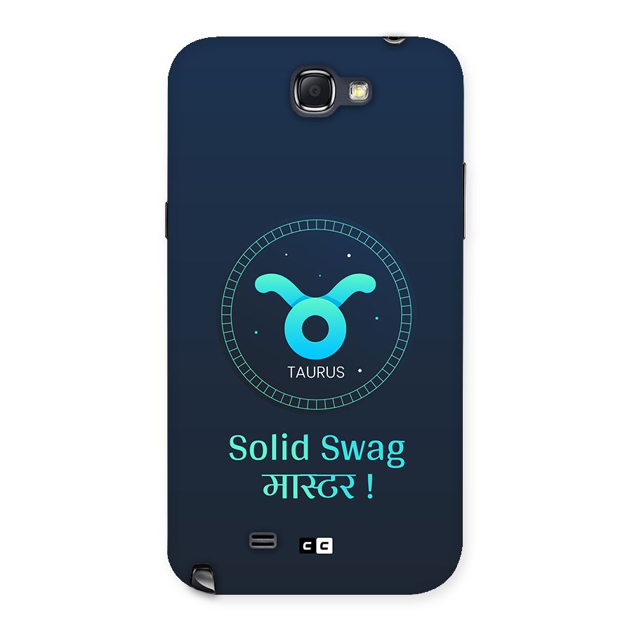 Solid Tauras Back Case for Galaxy Note 2