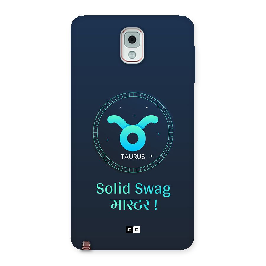 Solid Tauras Back Case for Galaxy Note 3