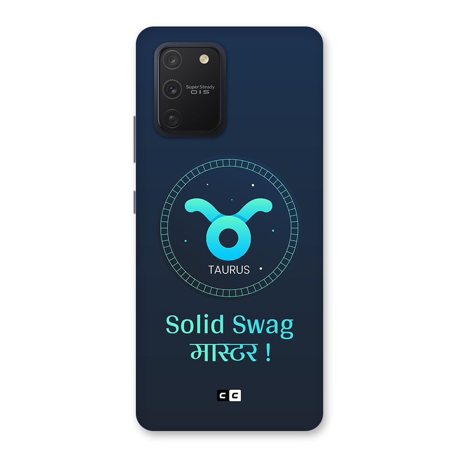 Solid Tauras Back Case for Galaxy S10 Lite