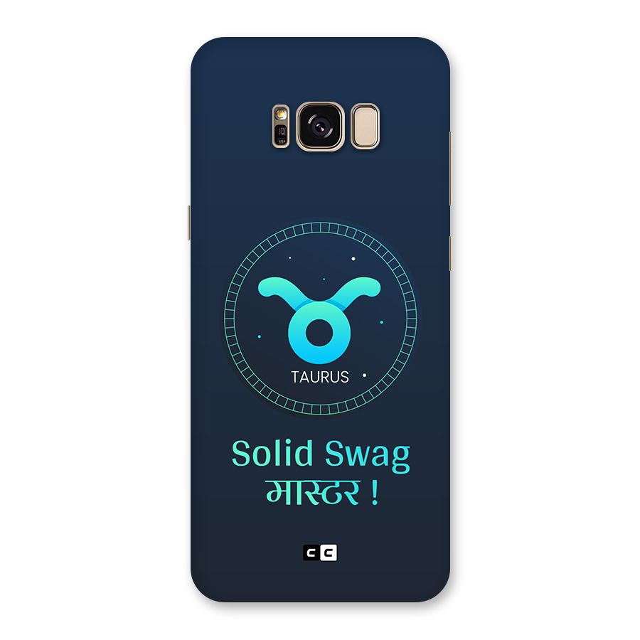 Solid Tauras Back Case for Galaxy S8 Plus