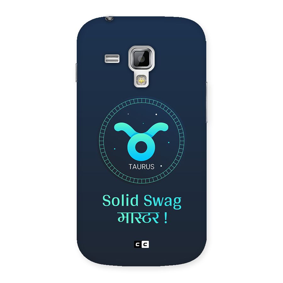 Solid Tauras Back Case for Galaxy S Duos