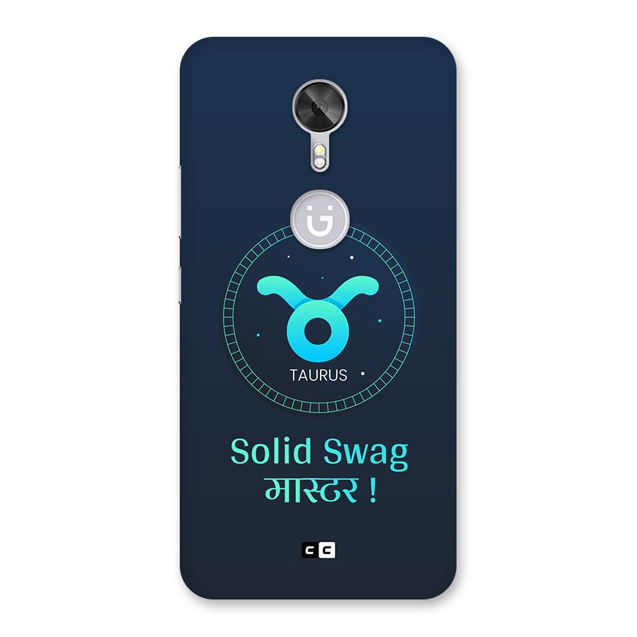 Solid Tauras Back Case for Gionee A1