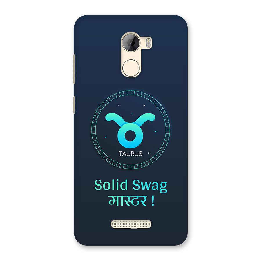 Solid Tauras Back Case for Gionee A1 LIte