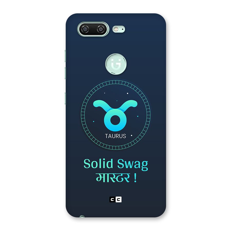 Solid Tauras Back Case for Gionee S10