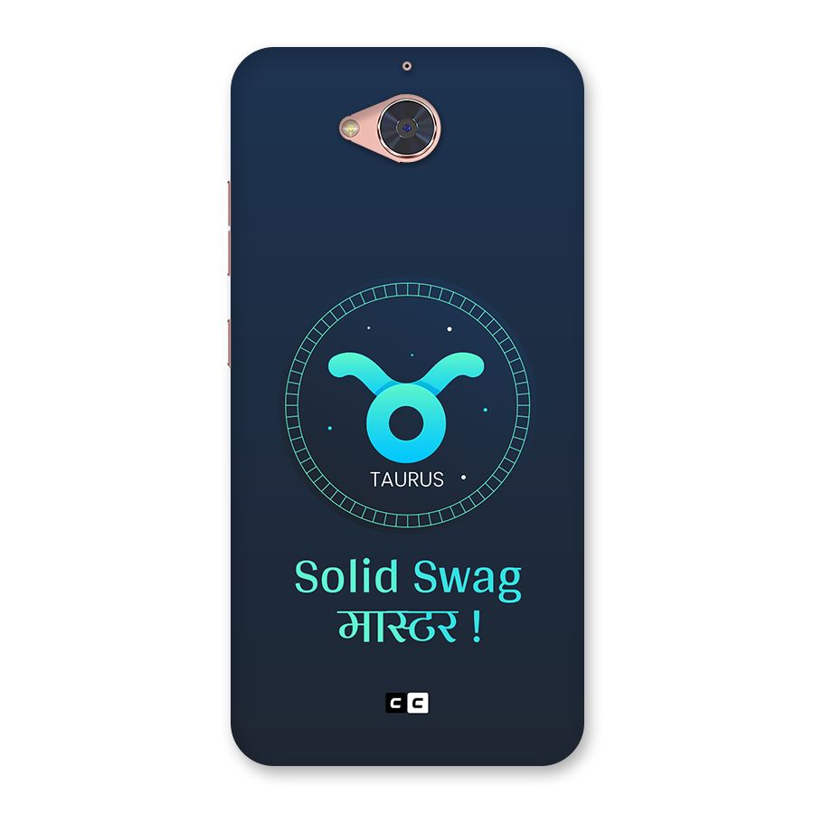 Solid Tauras Back Case for Gionee S6 Pro