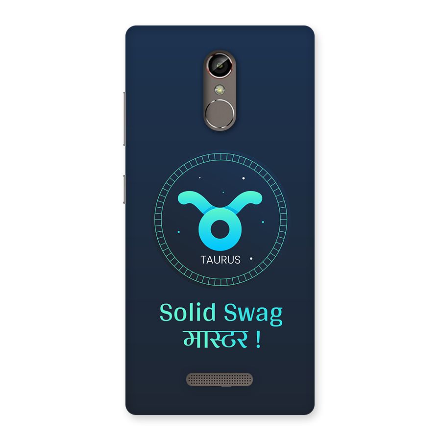 Solid Tauras Back Case for Gionee S6s
