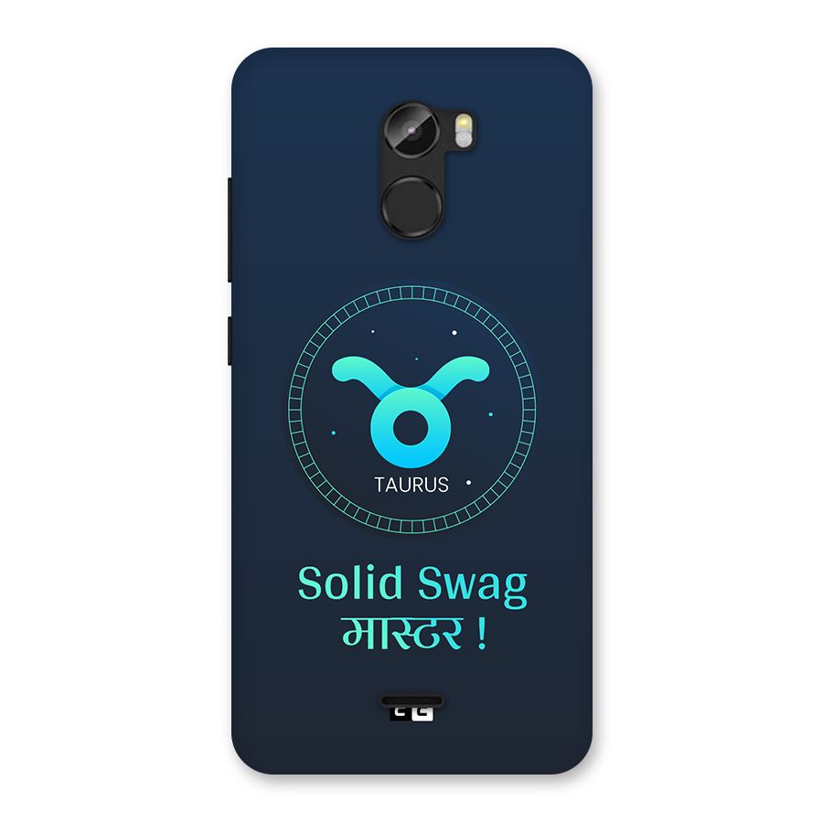 Solid Tauras Back Case for Gionee X1