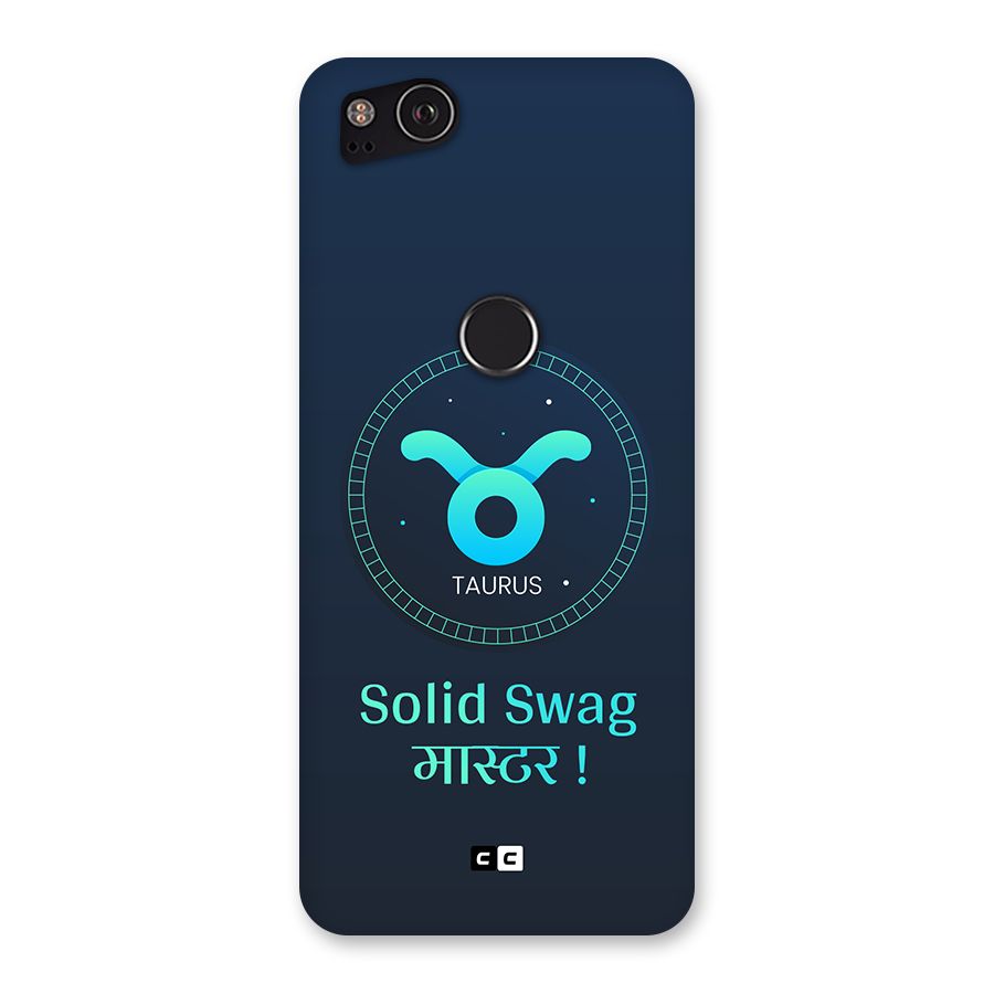 Solid Tauras Back Case for Google Pixel 2