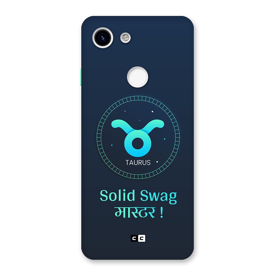 Solid Tauras Back Case for Google Pixel 3