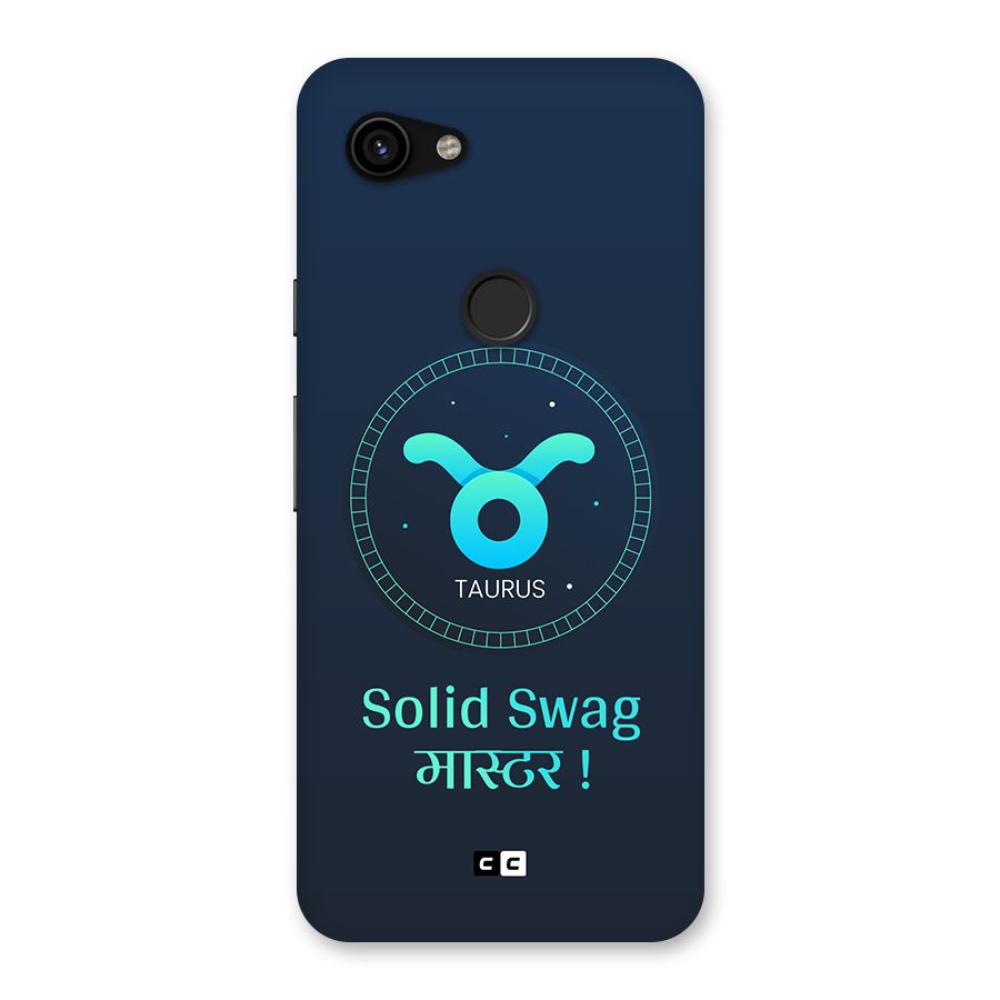 Solid Tauras Back Case for Google Pixel 3a