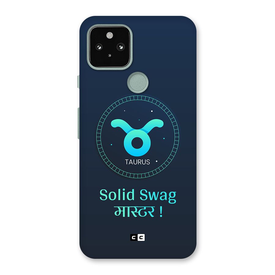 Solid Tauras Back Case for Google Pixel 5