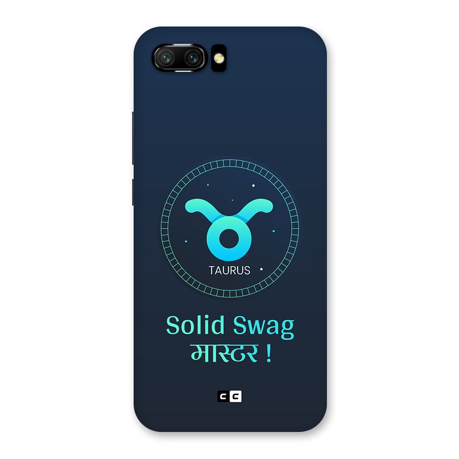Solid Tauras Back Case for Honor 10