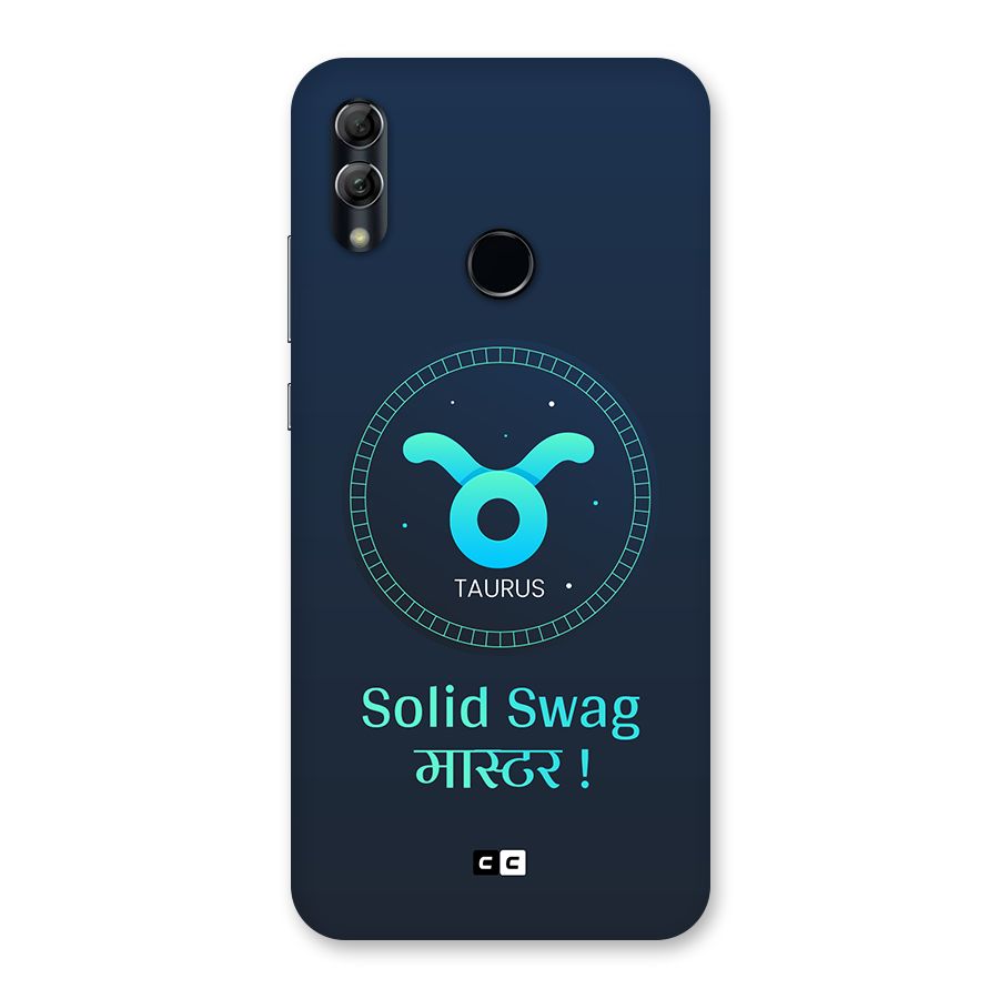 Solid Tauras Back Case for Honor 10 Lite
