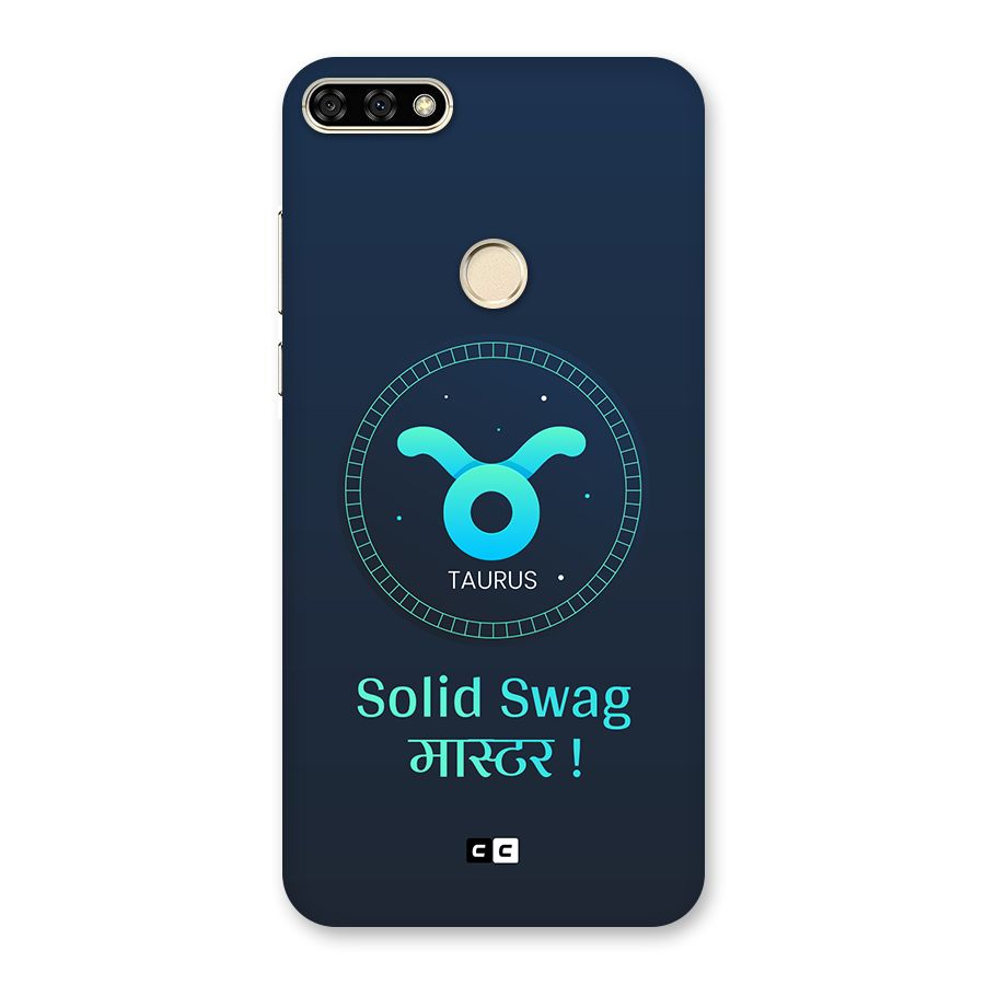 Solid Tauras Back Case for Honor 7A