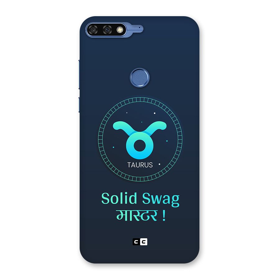 Solid Tauras Back Case for Honor 7C