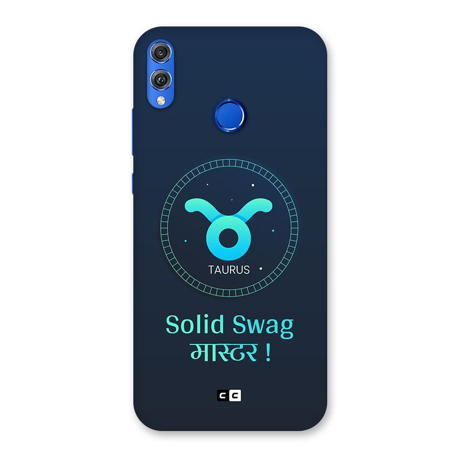 Solid Tauras Back Case for Honor 8X
