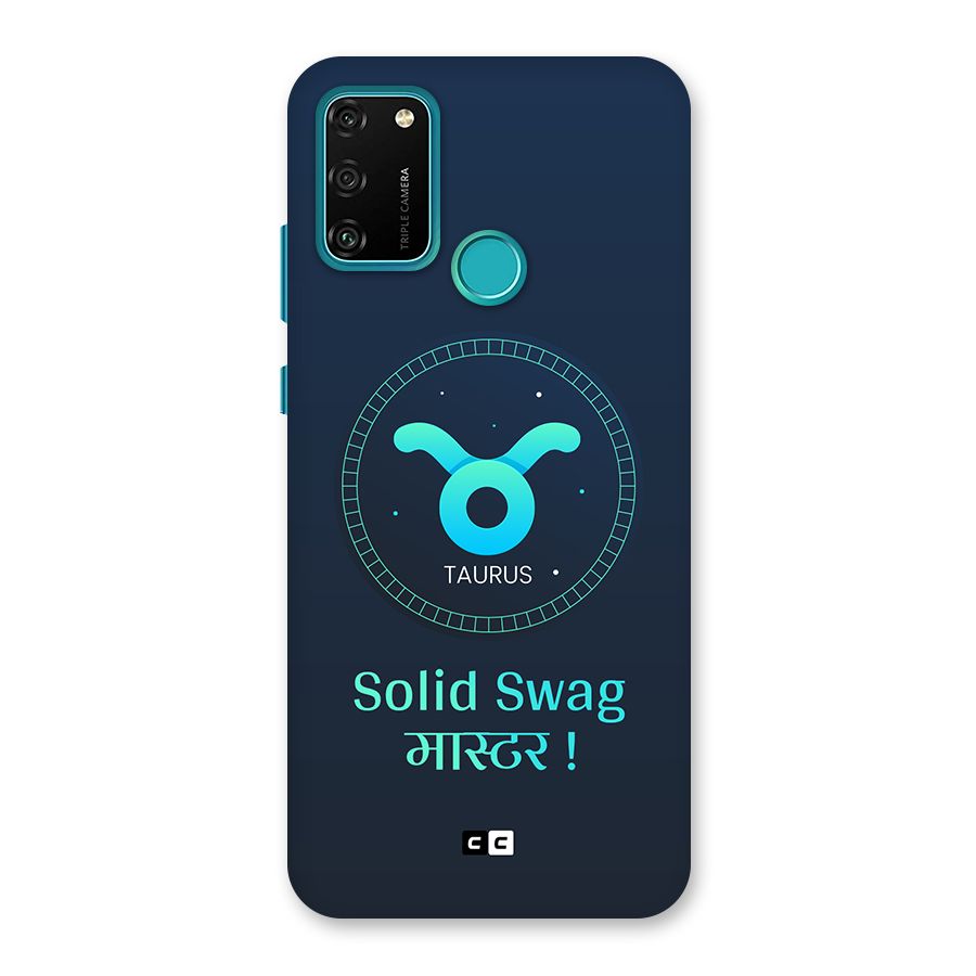 Solid Tauras Back Case for Honor 9A