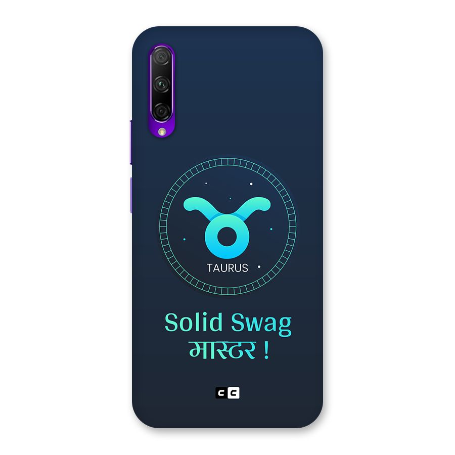 Solid Tauras Back Case for Honor 9X Pro