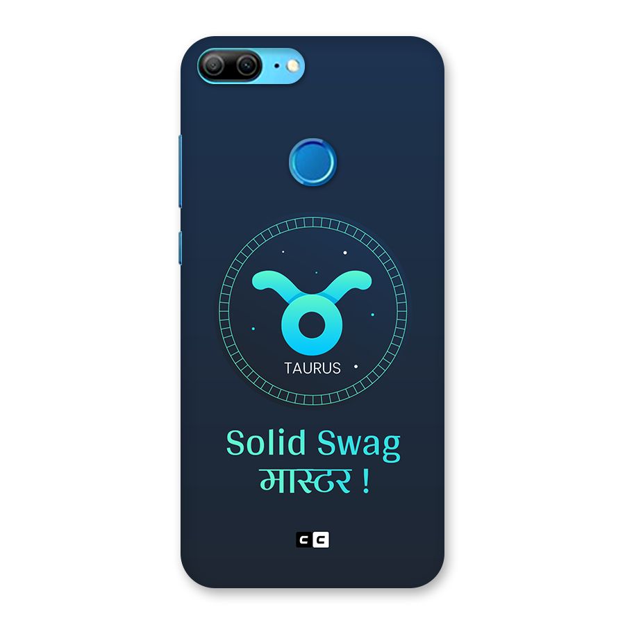 Solid Tauras Back Case for Honor 9 Lite