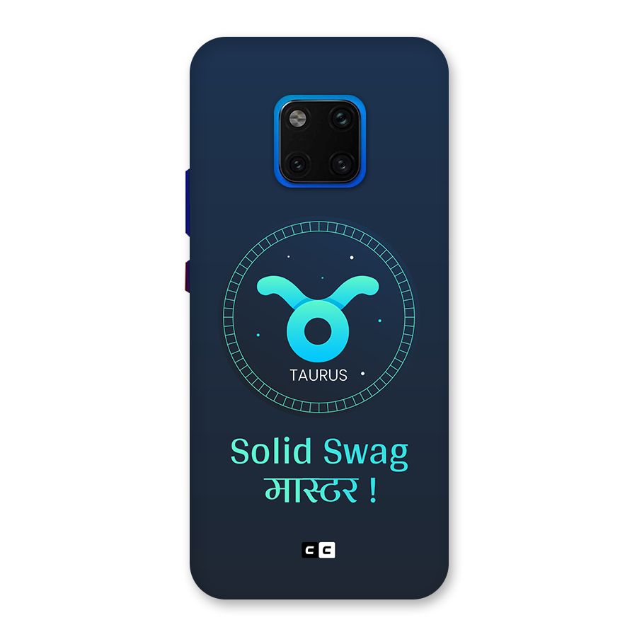 Solid Tauras Back Case for Huawei Mate 20 Pro