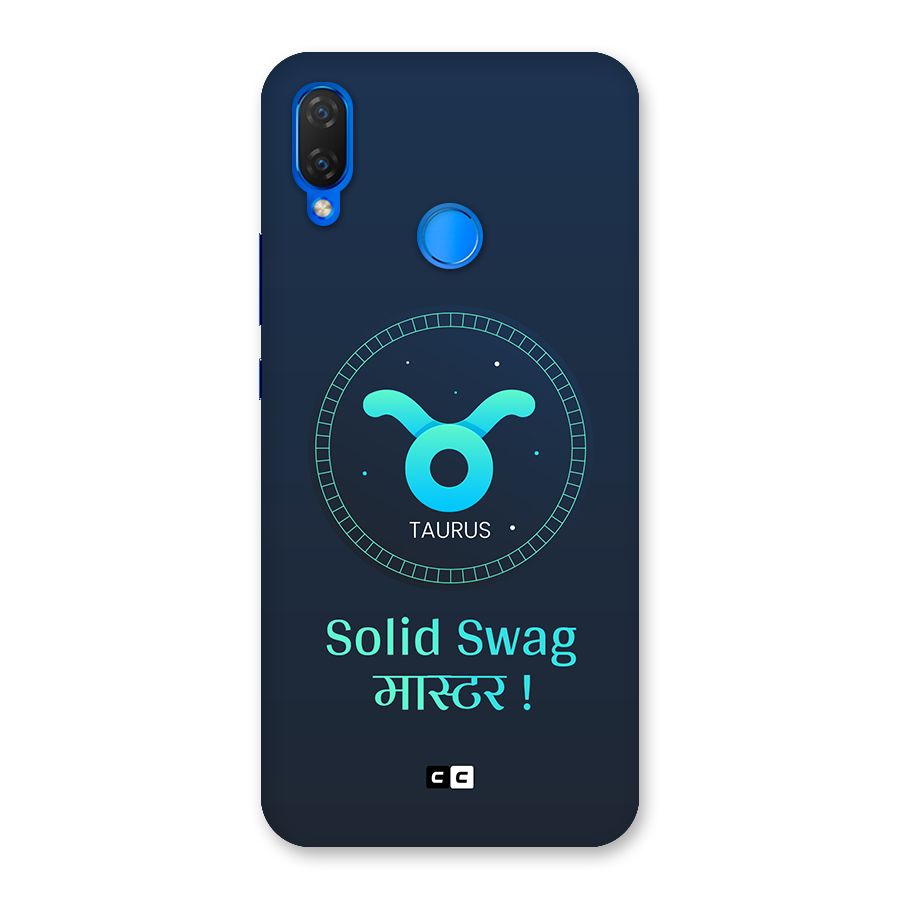 Solid Tauras Back Case for Huawei P Smart Plus