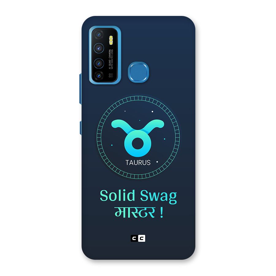 Solid Tauras Back Case for Infinix Hot 9