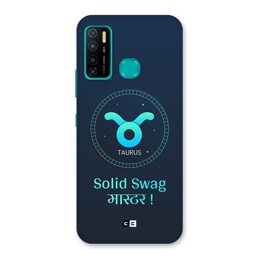 Solid Tauras Back Case for Infinix Hot 9 Pro