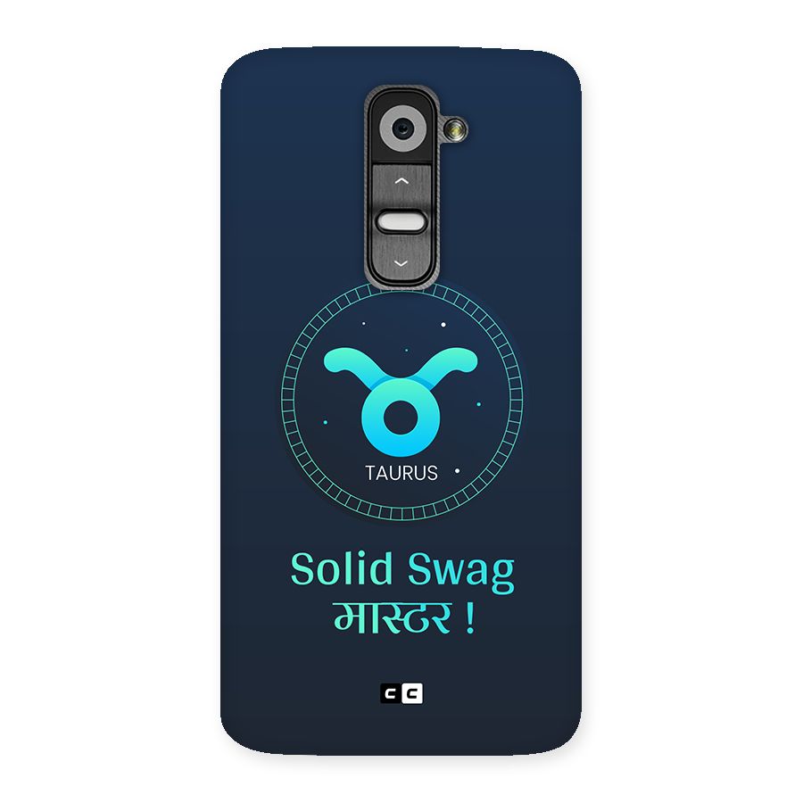 Solid Tauras Back Case for LG G2