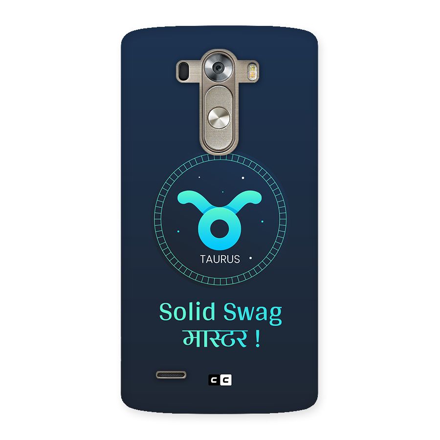 Solid Tauras Back Case for LG G3