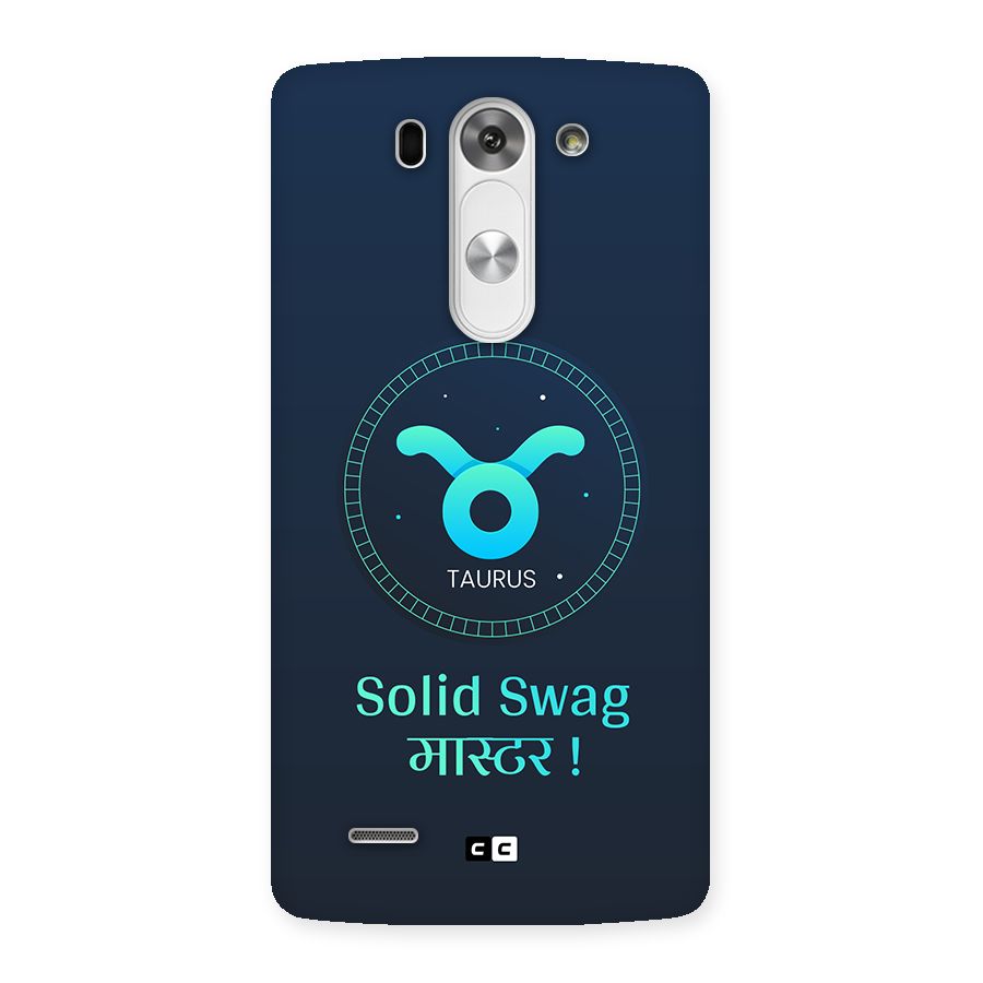 Solid Tauras Back Case for LG G3 Mini