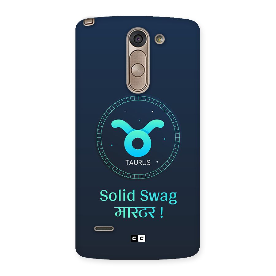 Solid Tauras Back Case for LG G3 Stylus