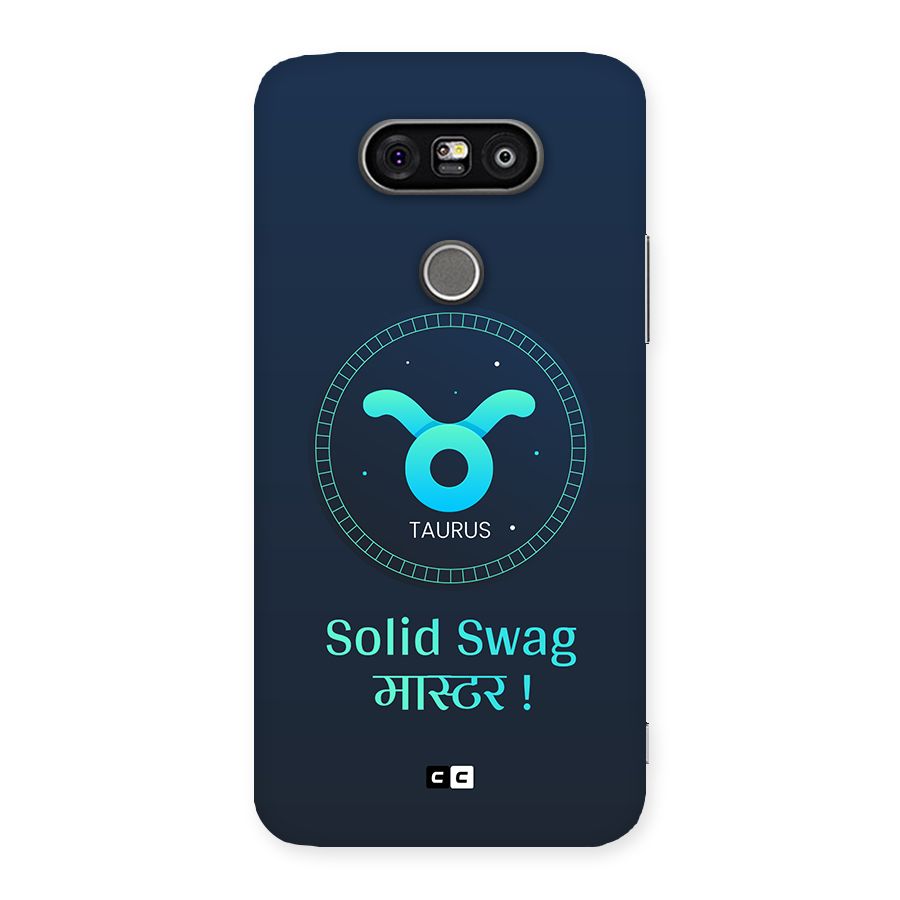 Solid Tauras Back Case for LG G5