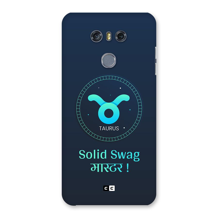 Solid Tauras Back Case for LG G6