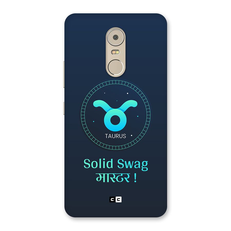 Solid Tauras Back Case for Lenovo K6 Note