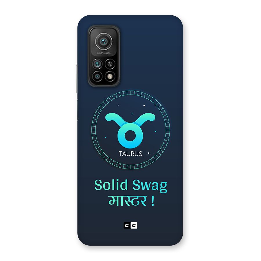 Solid Tauras Back Case for Mi 10T 5G