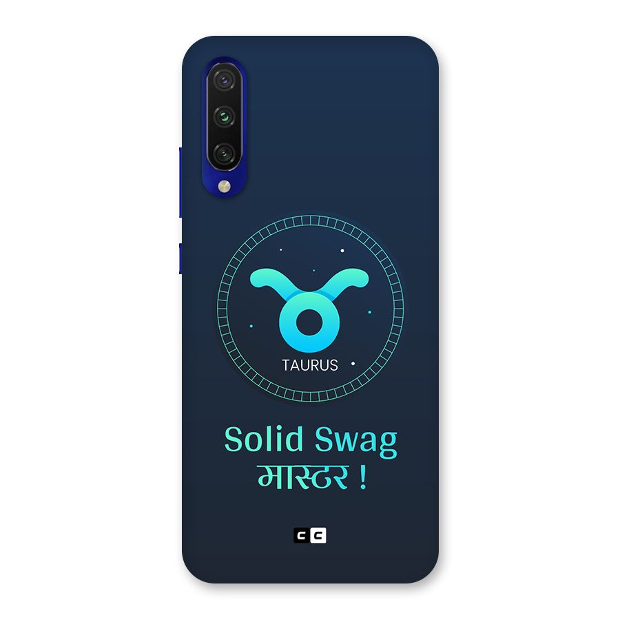 Solid Tauras Back Case for Mi A3