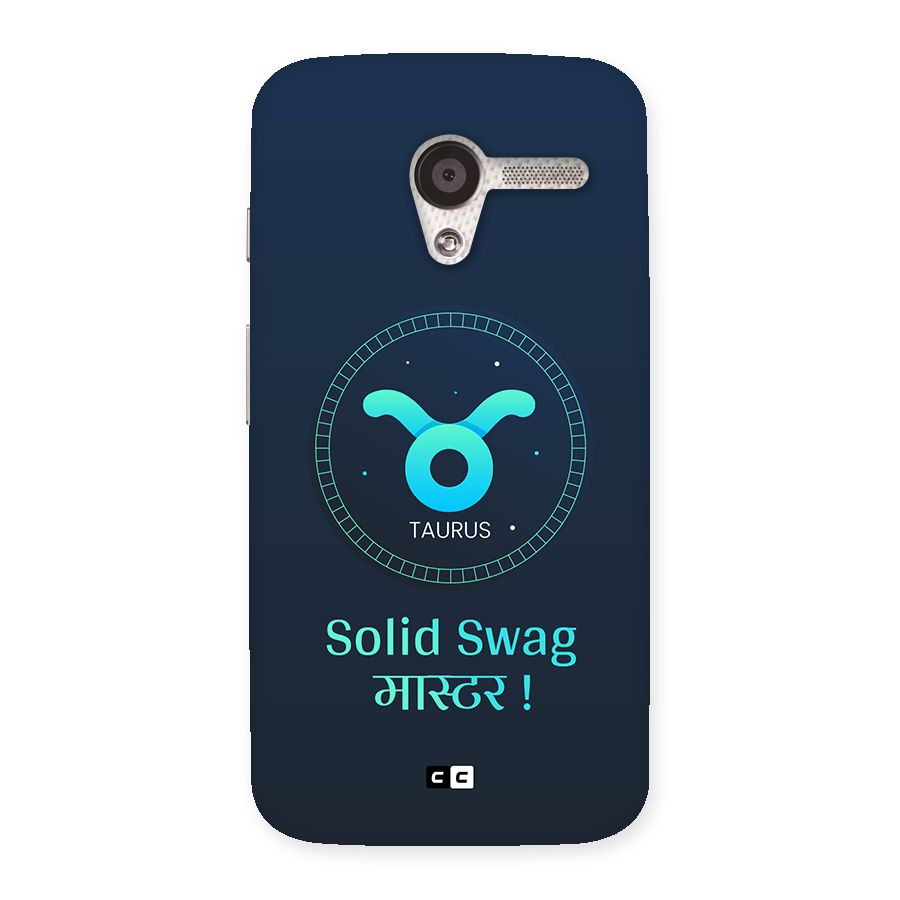 Solid Tauras Back Case for Moto X