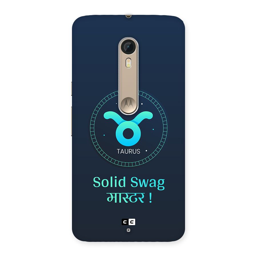 Solid Tauras Back Case for Moto X Style
