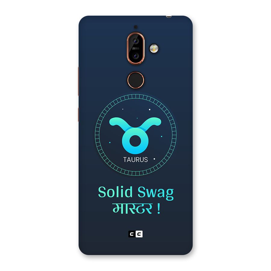 Solid Tauras Back Case for Nokia 7 Plus