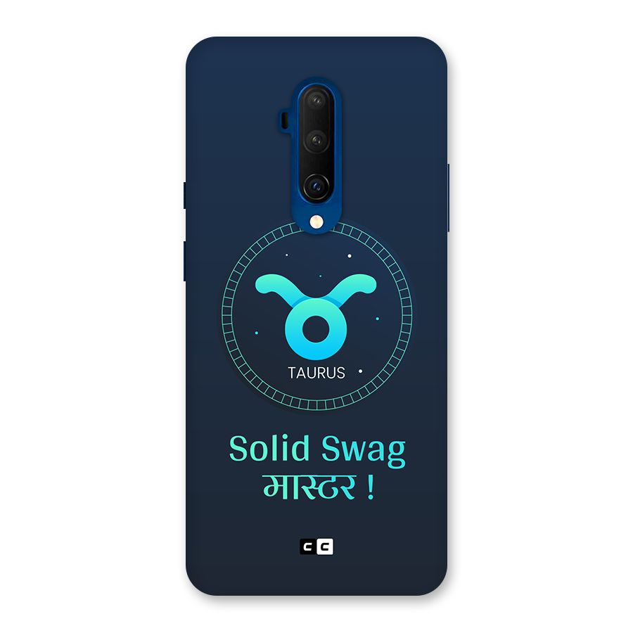 Solid Tauras Back Case for OnePlus 7T Pro