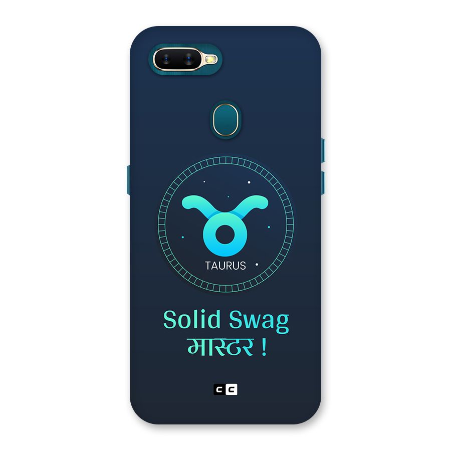 Solid Tauras Back Case for Oppo A12