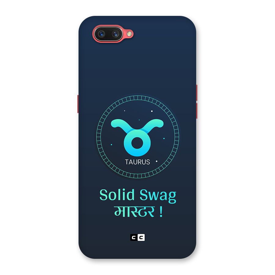 Solid Tauras Back Case for Oppo A3s