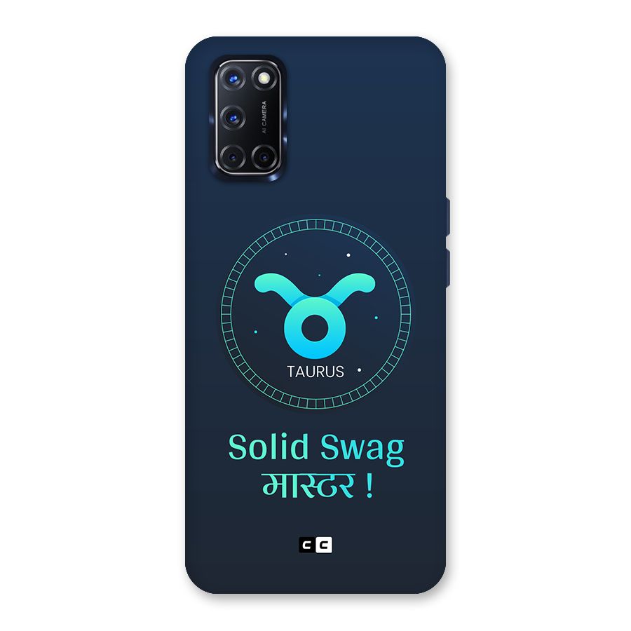 Solid Tauras Back Case for Oppo A52