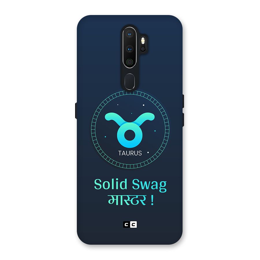 Solid Tauras Back Case for Oppo A5 (2020)